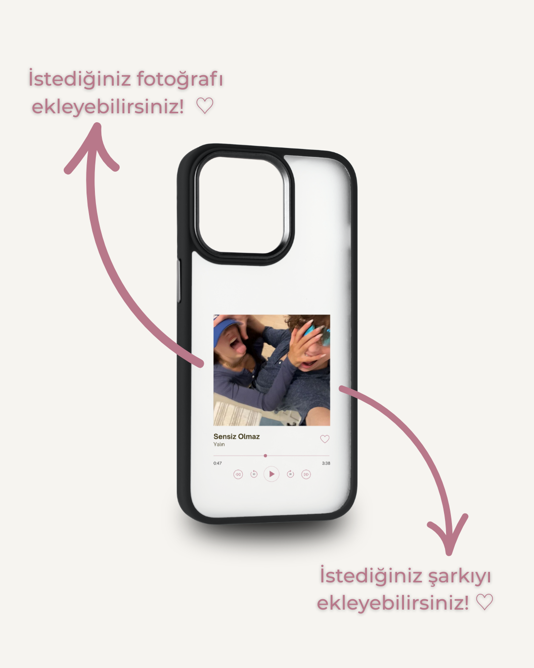 Şarkı & Fotoğraf Kişiye Özel Tasarım